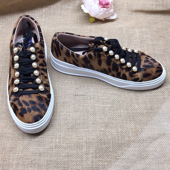 Stuart Weitzman Embellished Platform Sneakers 7 - Picture 8 of 8